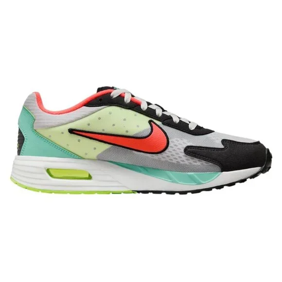 Nike Air Max Solo Vast Hot Punch Grey/Volt/Black Shoe FZ4136-001 Men's 10.5 NE